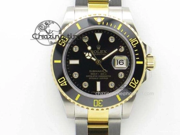 0417 EyeCatching Daytona 126519 LN APSF 1:1 Best Edition Black Diamonds Dial on Oysterflex Strap SH4131（Gain Weight） 1027